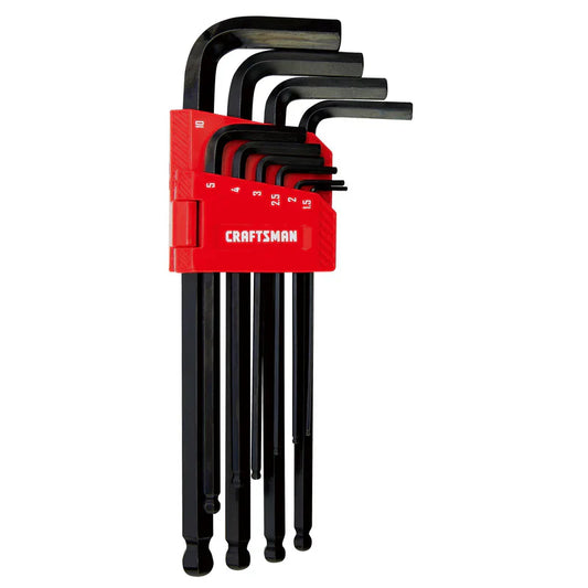 10pc Ball-End Hex Key Set (MM)
