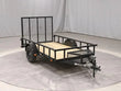 5.5 X 10 Carry-On Utility Pipe Top w/ Mesh Tongue Box Trailer