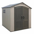 7 ft. W x 7 ft. D Plastic Storage Shed LIFETIME